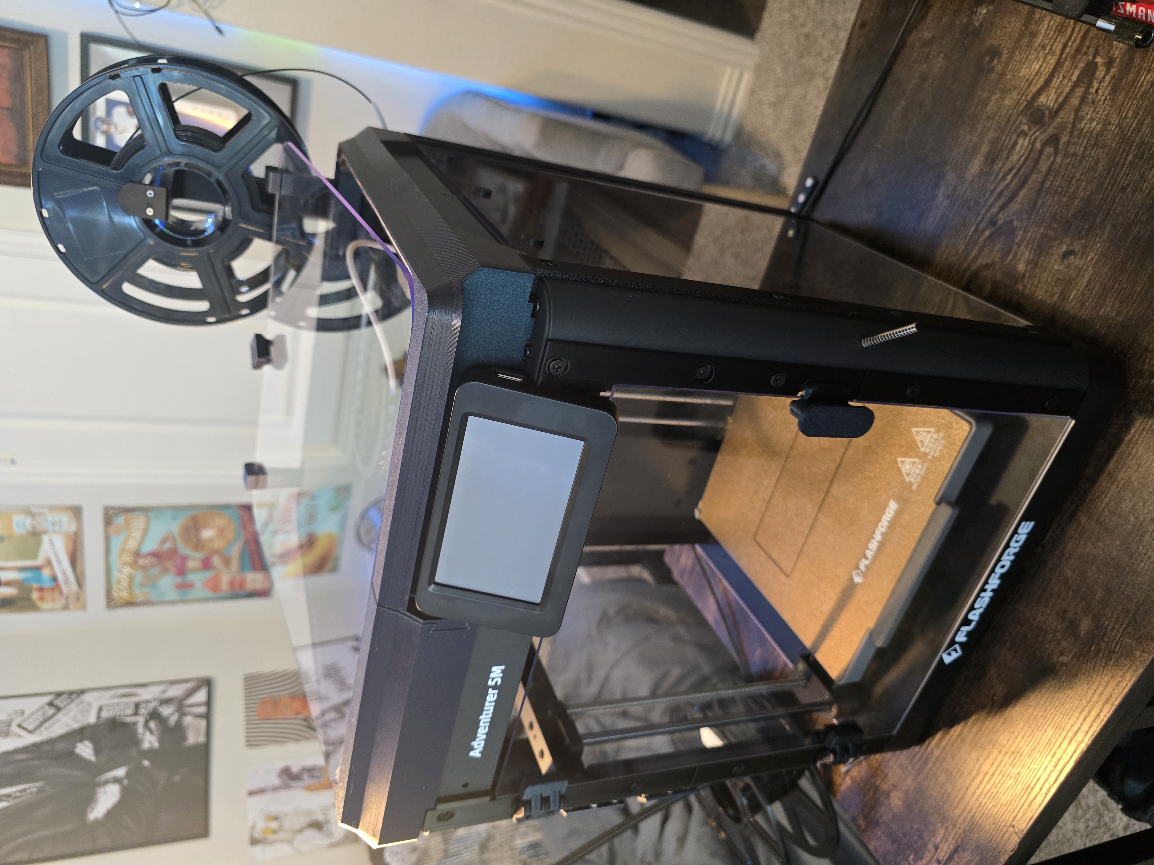 flashforge adventurer 5m minimal enclosure top