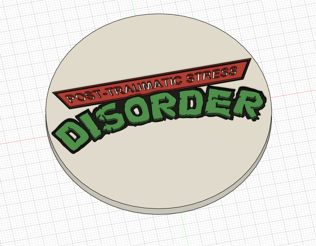 PTSD TMNT coaster