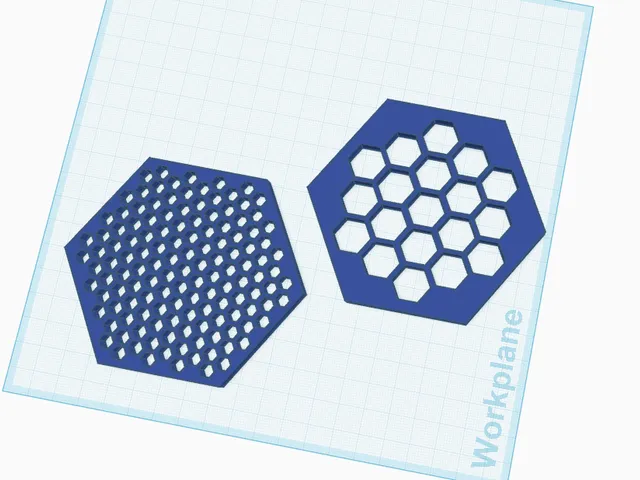 hexagonal coasters