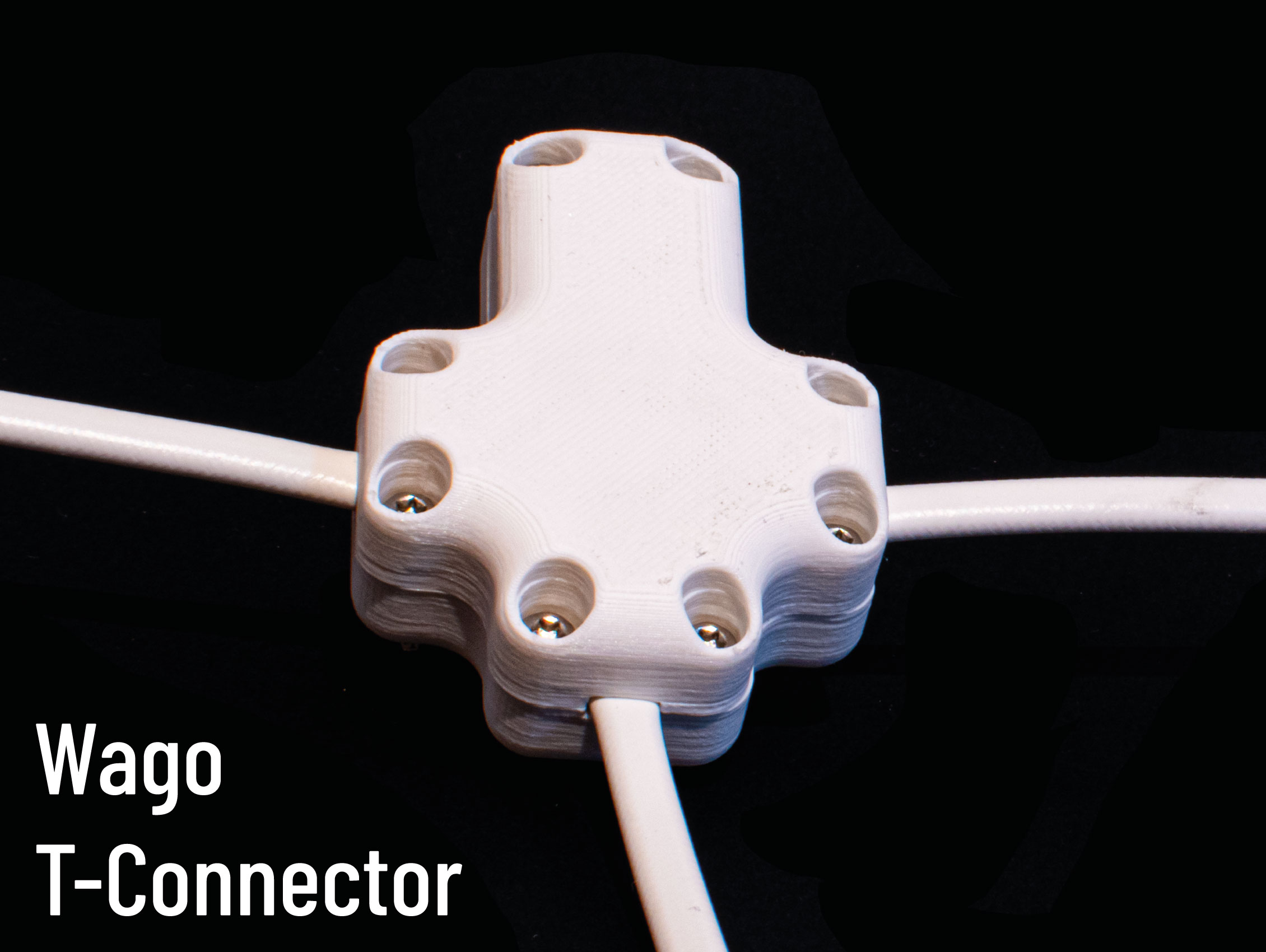 Wago 221-413 T-connector