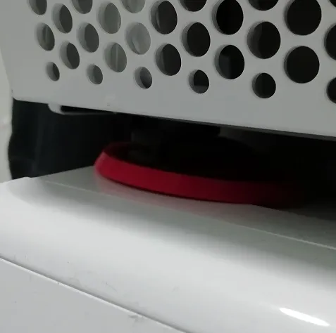 washing machine - dryer stack tpu damper