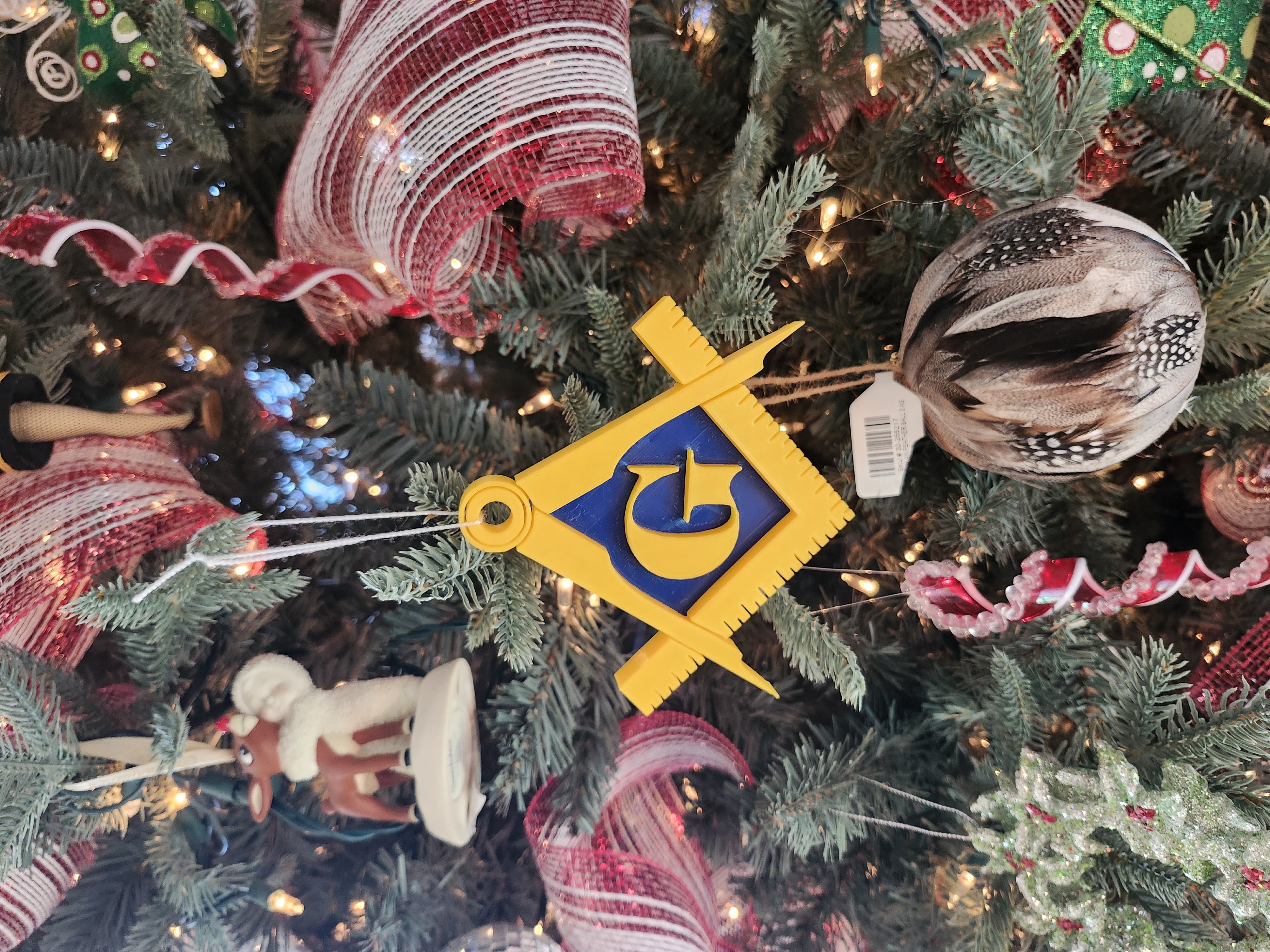 masonic square ornaments