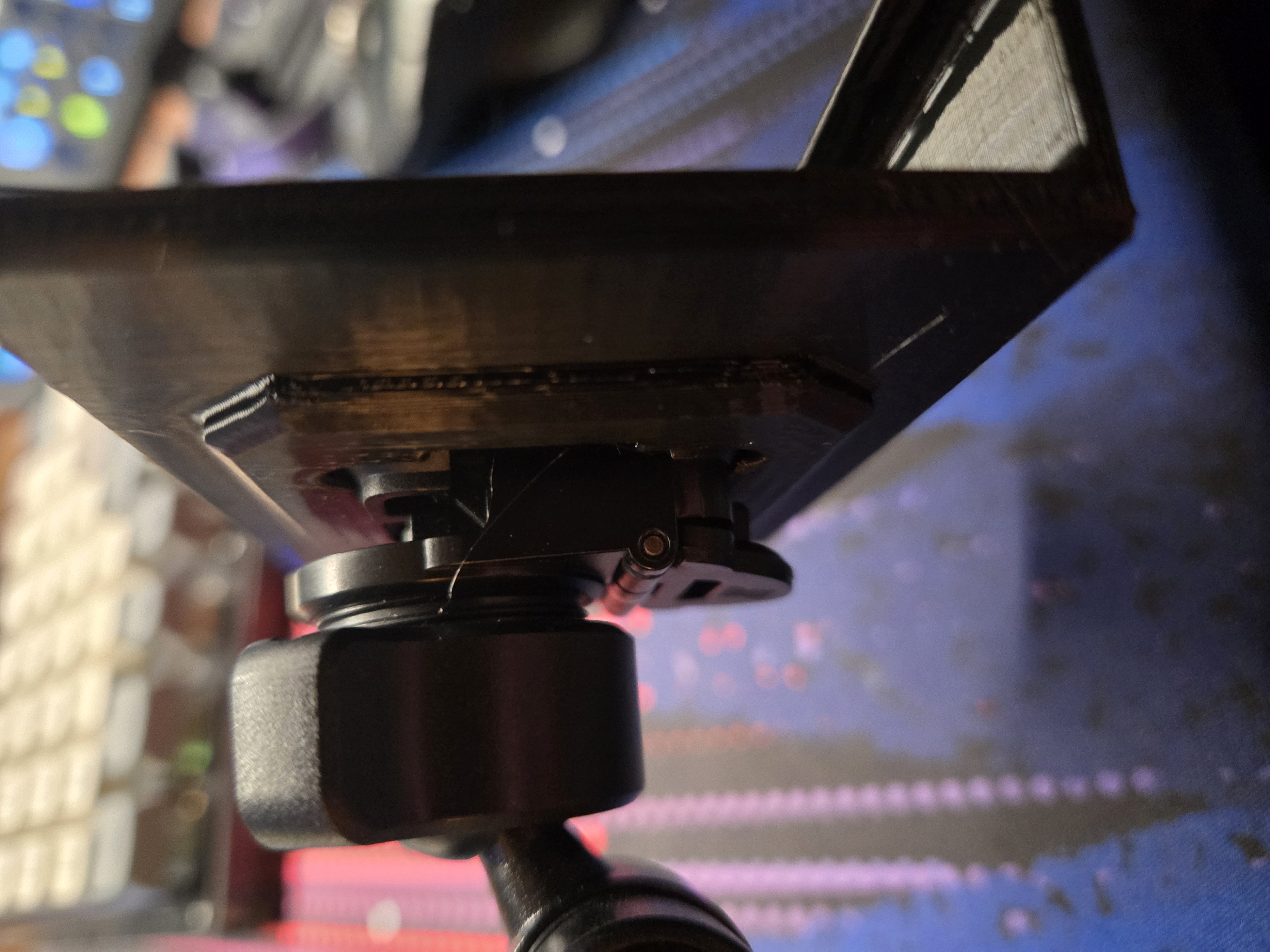 Phone stand using Mechanism Killswitch adapter