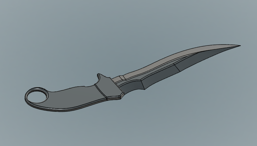 Fixed Blade Dagger- Package Opener