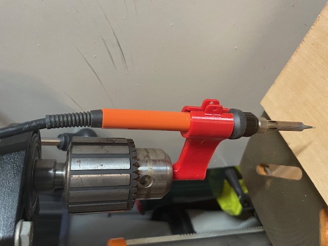 Heat Set Drill Press Adapter