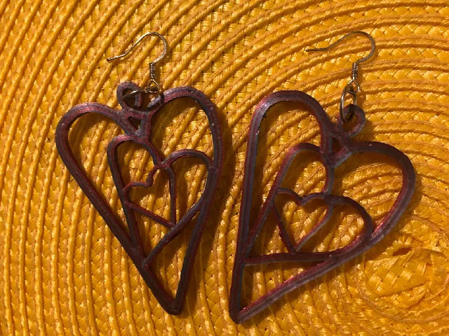 Cute Heart Shaped Earrings