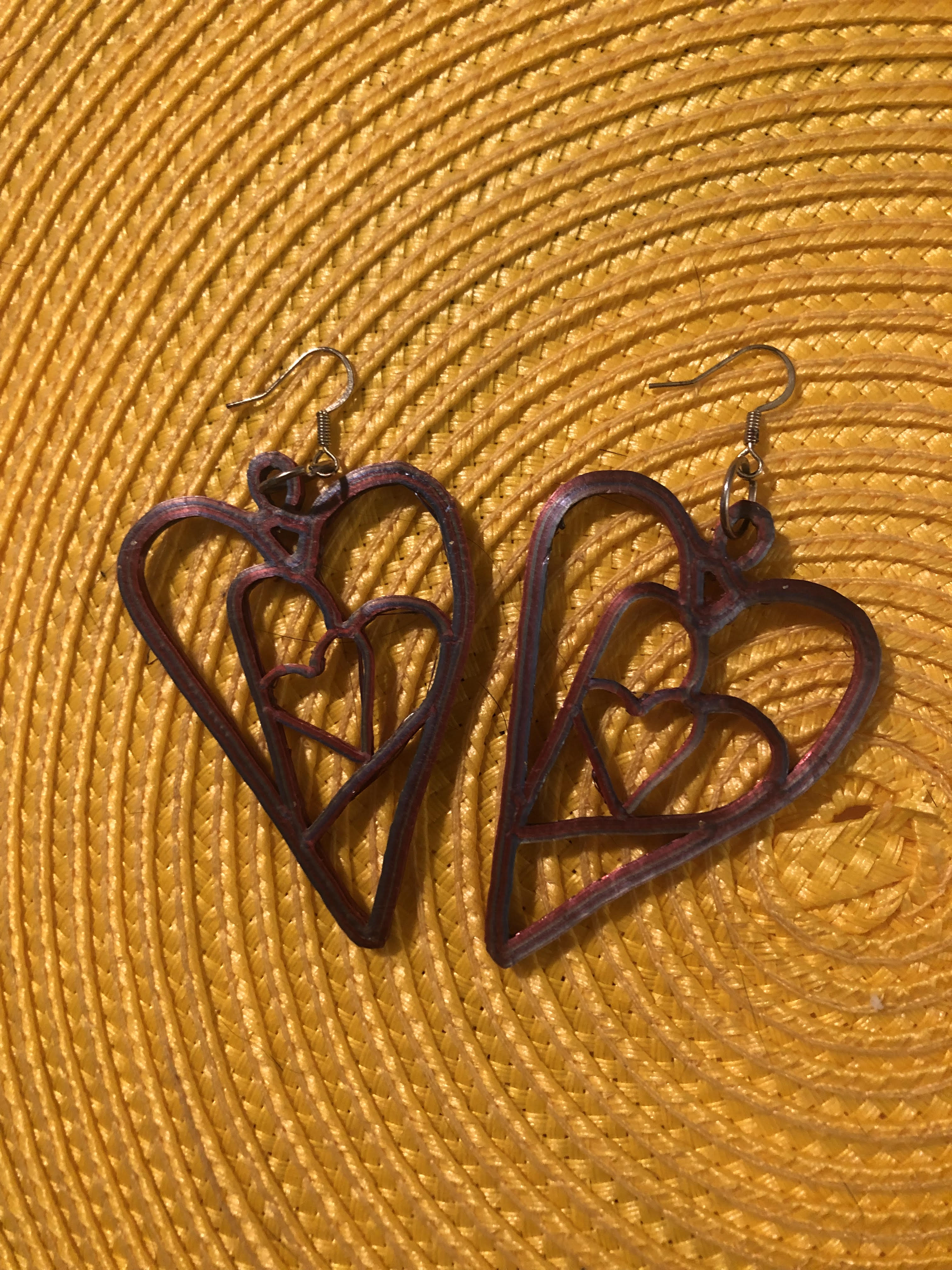 Cute Heart Shaped Earrings
