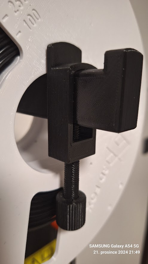Prusa držák cívky filamentu - zarážka / Prusa fillament spool holder - stop
