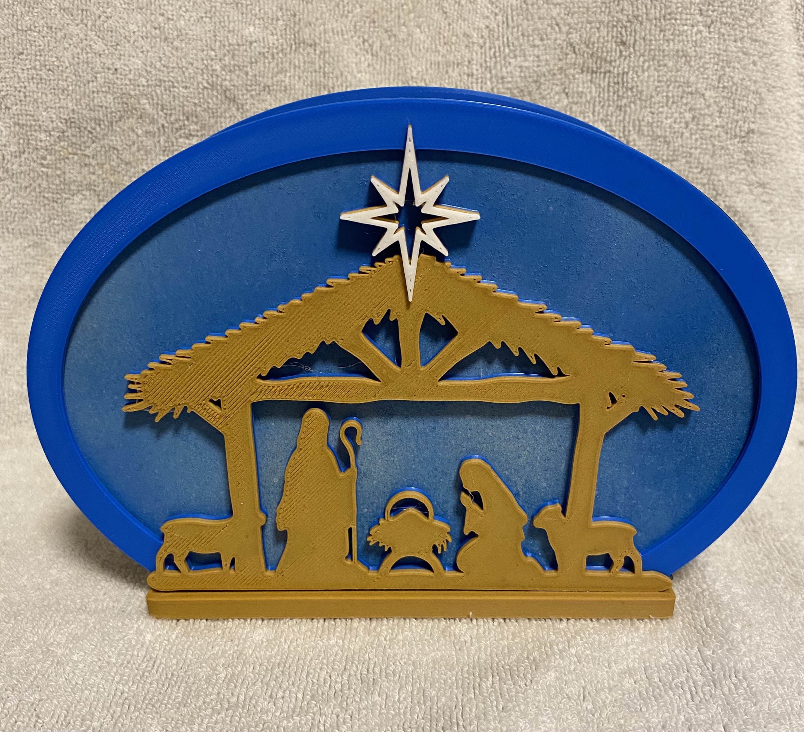 Nativity Napkin Holder