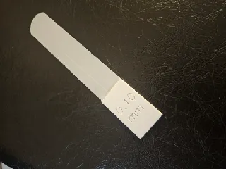 Feeler Gauge 0.10 mm for bed leveling