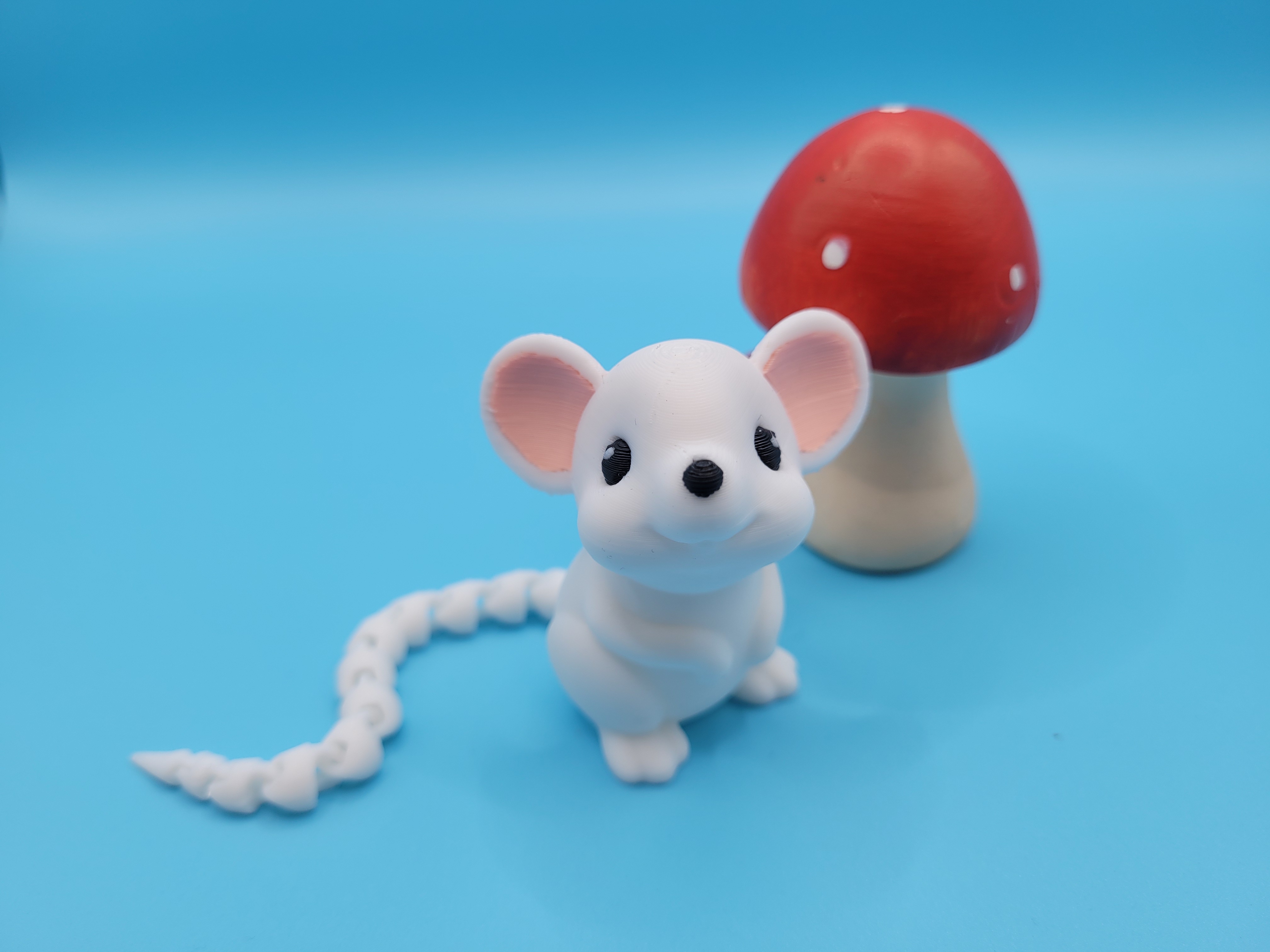 Articulated Cute Mouse 3D model thumbnail