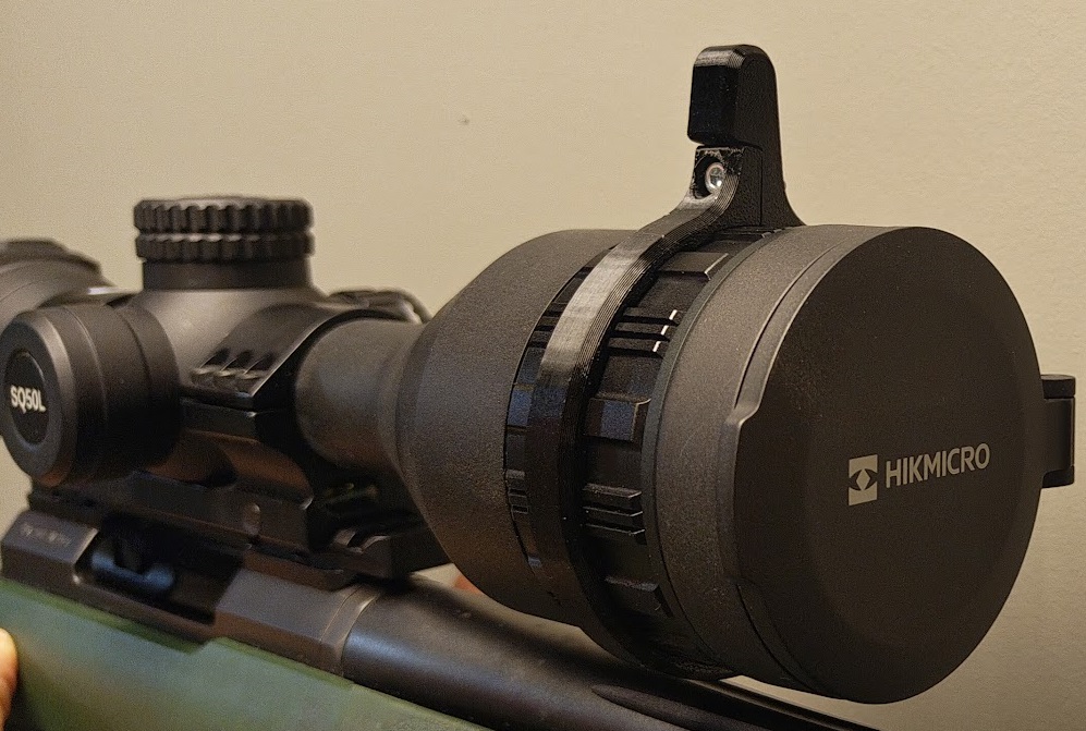 Hikmicro SQ50L scope throw lever