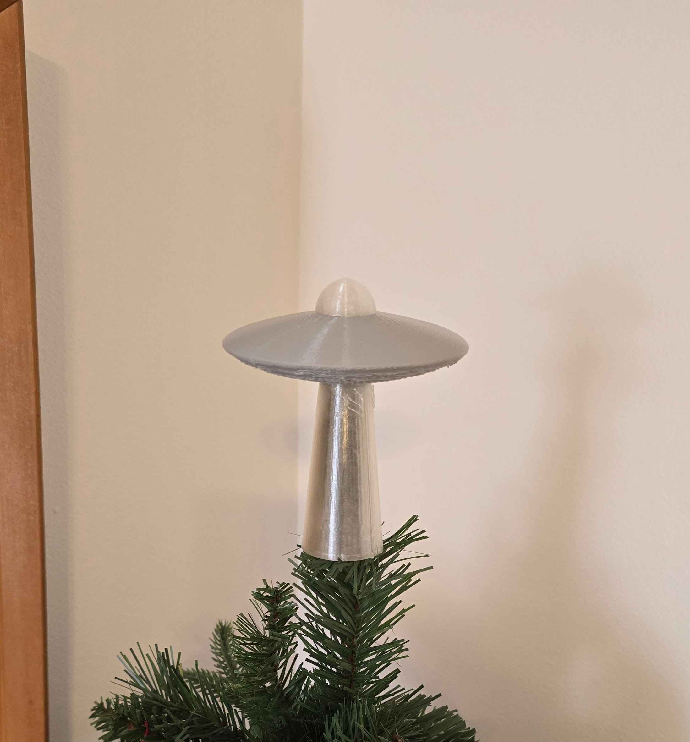 UFO Christmas Tree Topper