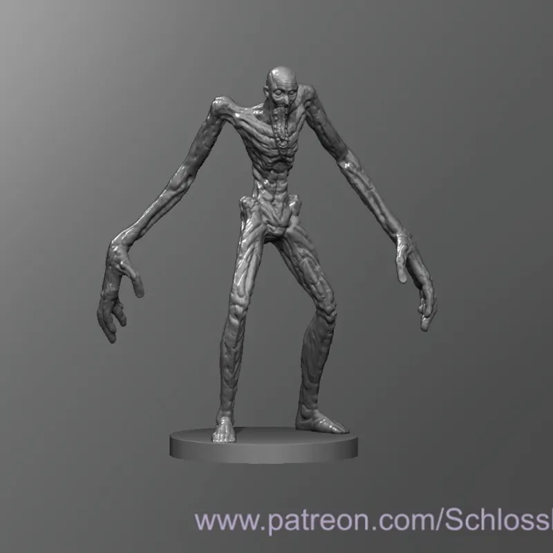 SCP-096 3D Model Fanart : r/SCP