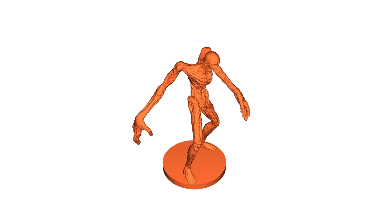 SCP-096 skeleton 3D model 3D printable