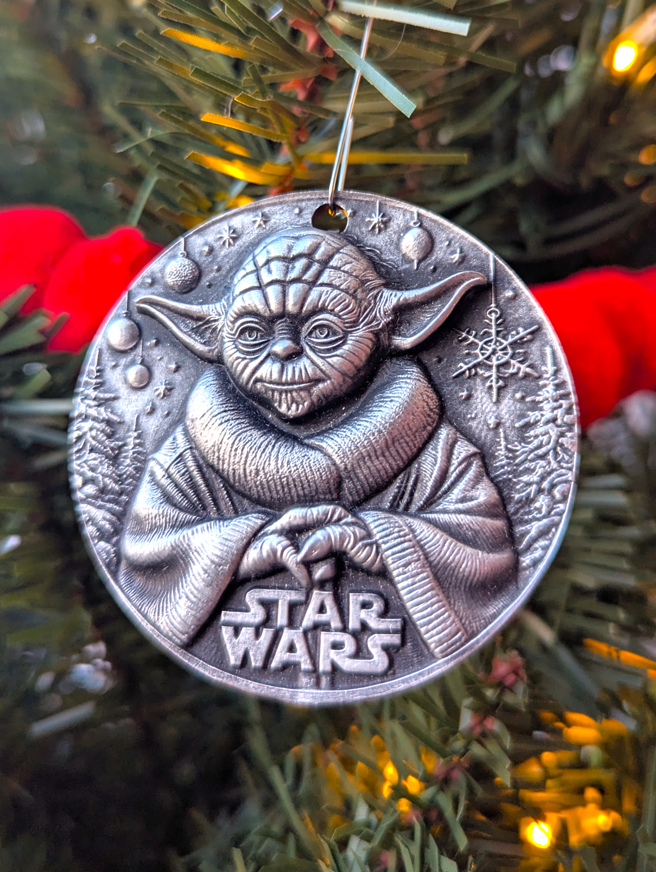 Yoda - Star wars Christmas ornament