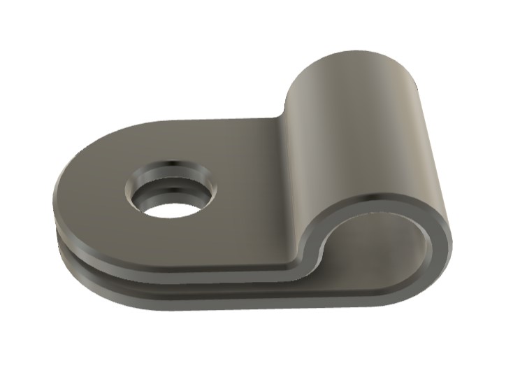 M3 Cable Mount P-Clip - 10 sizes ( 2 - 10mm )