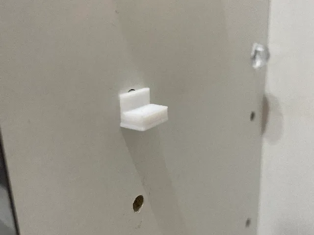 Ikea support for closet