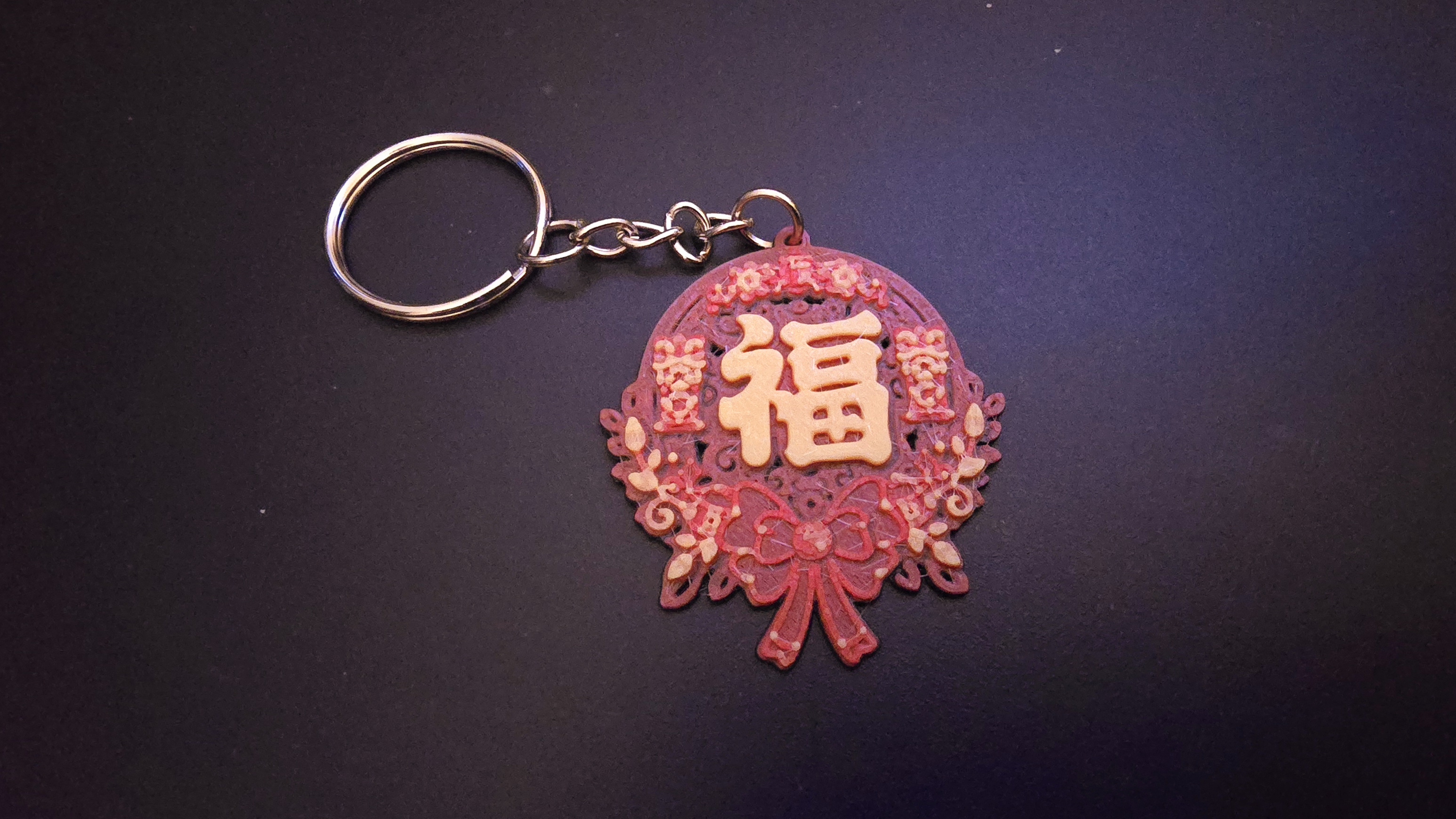 Chinese New Year Schlüsselanhänger + Ornament