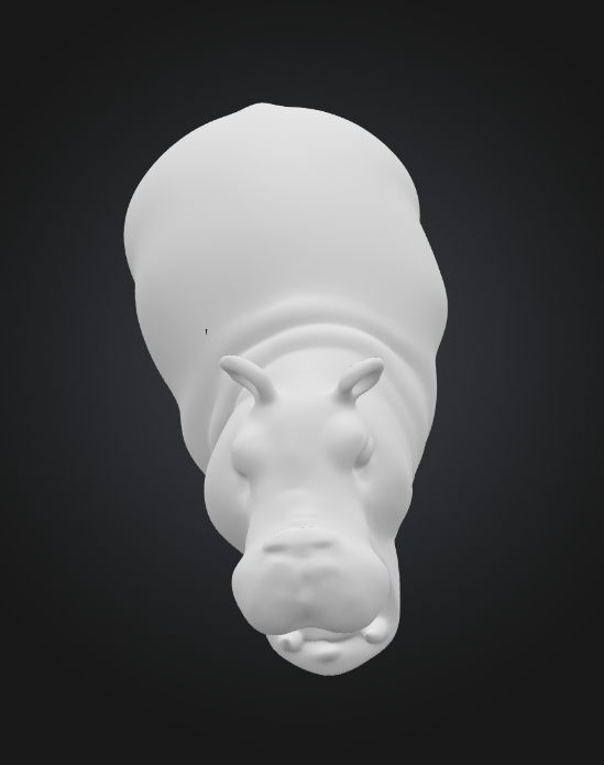 Miniatura 4 do modelo 3D Hippo