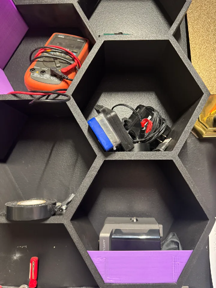 Hex Shelf Inserts by Jordan Kiser | Download free STL model ...