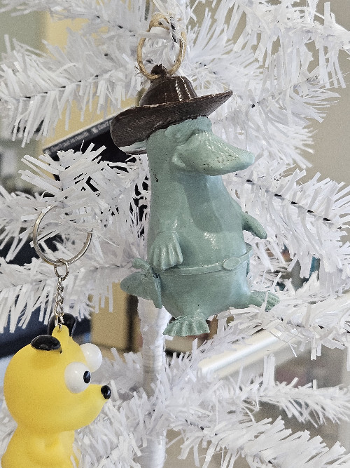 "Platyboi" Platypus Cowboy Ornament