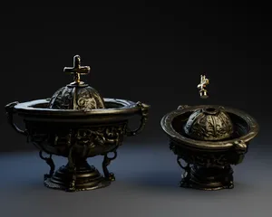 Catholic High Mass 18th Century Censer 2