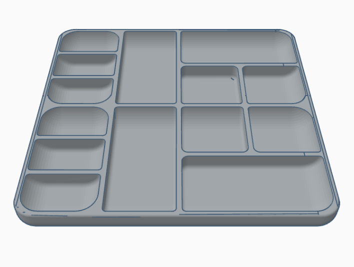 DOUBLE WIDE Magnetic Screw Tray