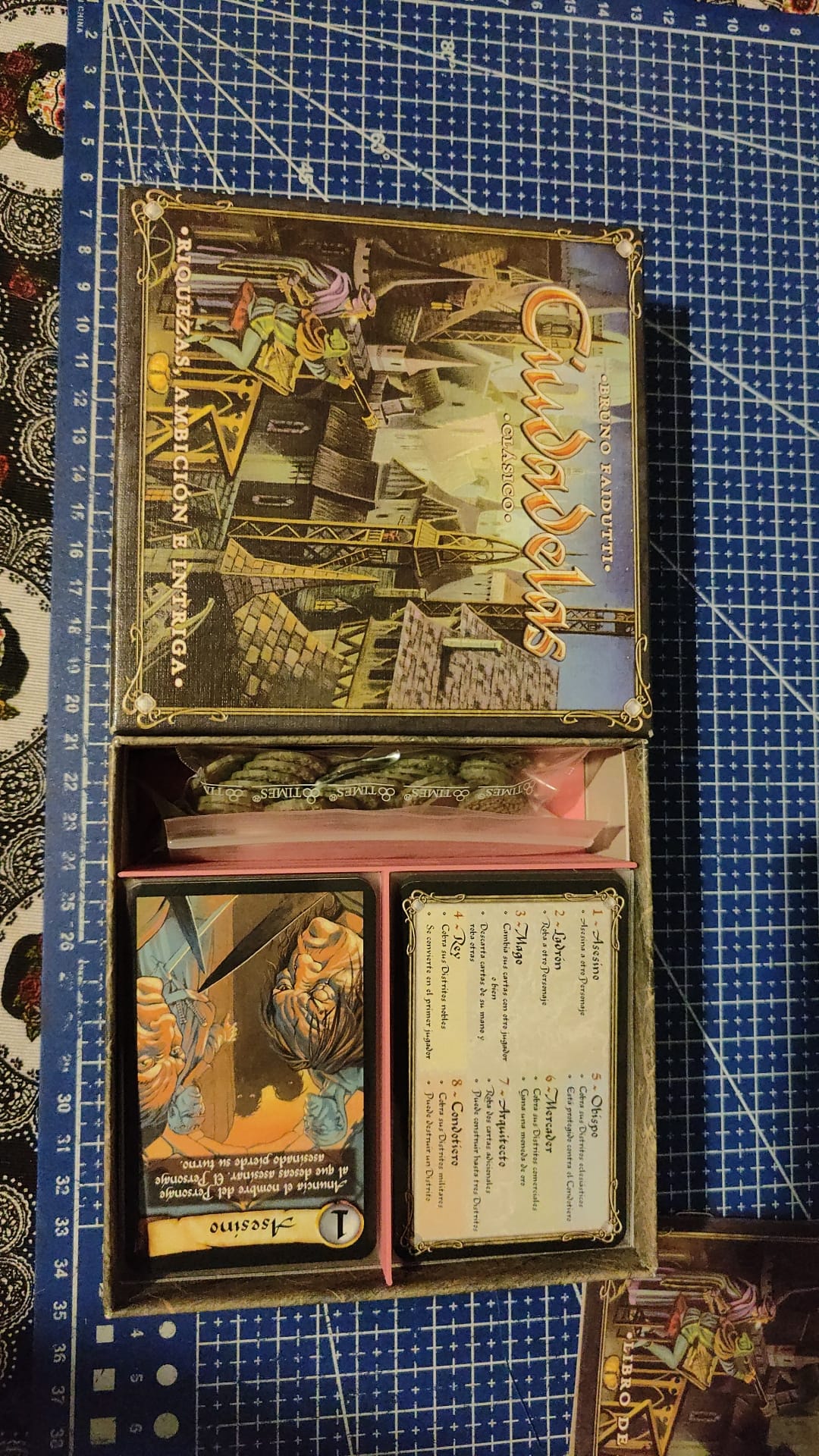 Citadels Box Organizer - Ciudadelas