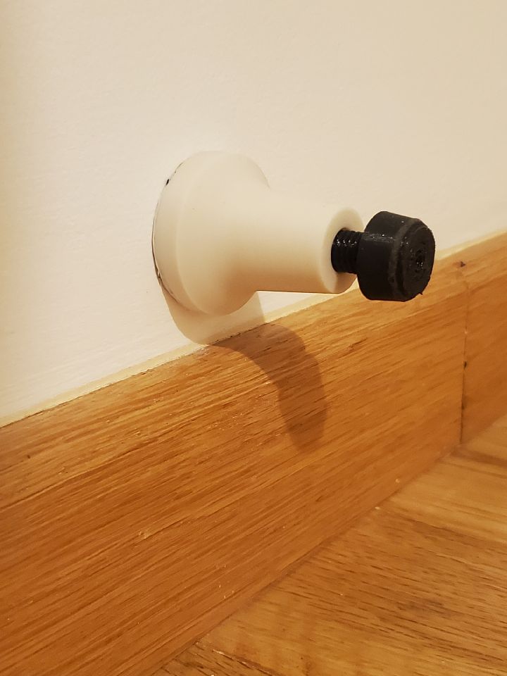 Ayarlanabilir Kapı Durağı 50-60mm (Sadece Plastik Aparattır!!!)