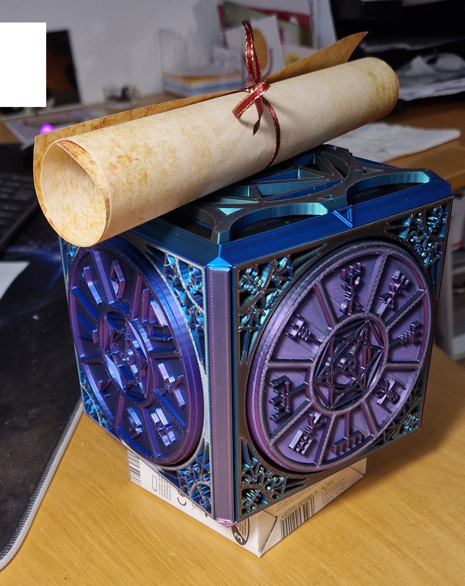 Miniatura 7 do modelo 3D Alchemist's Cube - Puzzle