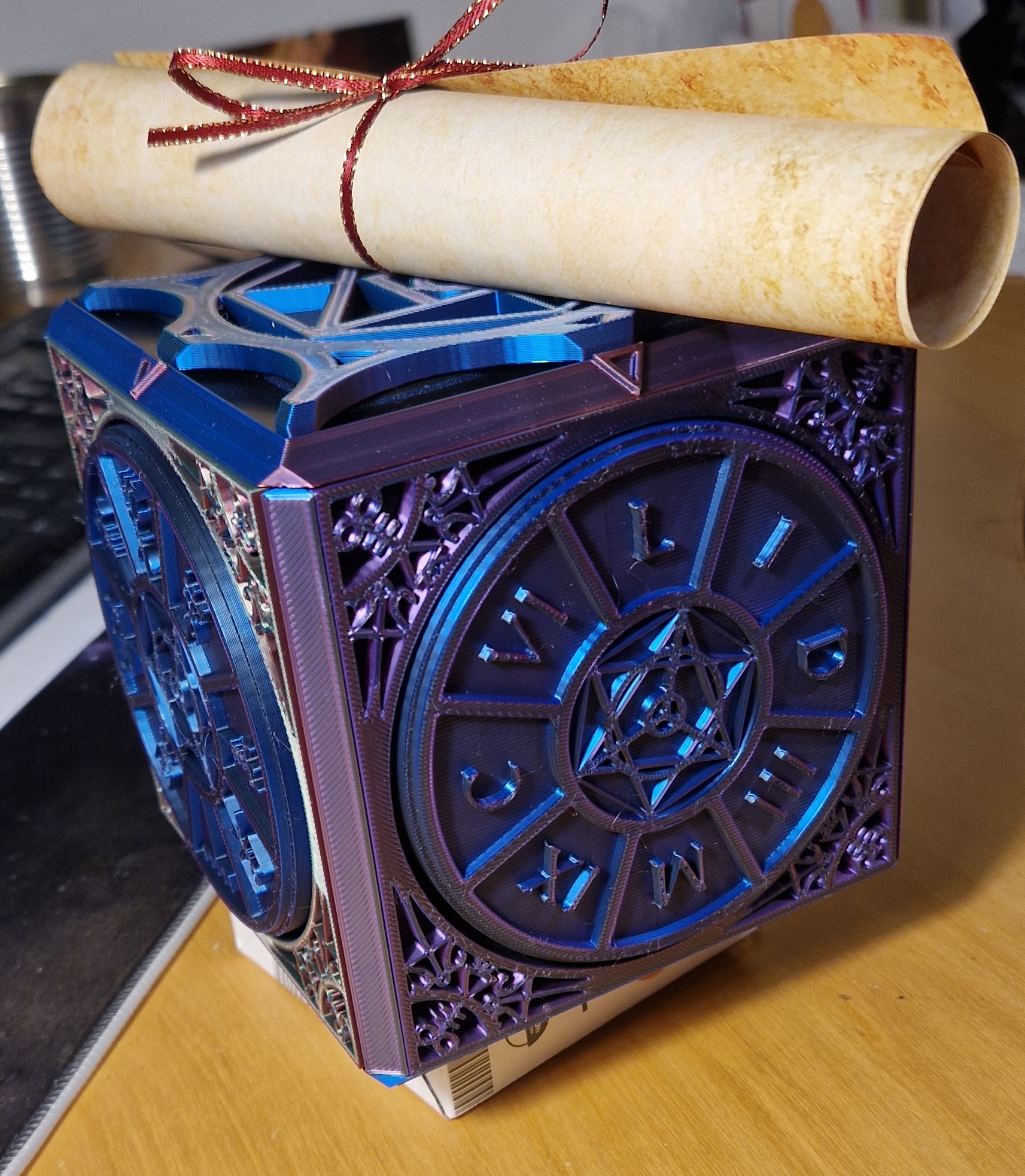 Miniatura 6 do modelo 3D Alchemist's Cube - Puzzle