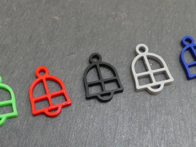 2D Keychain – Bell