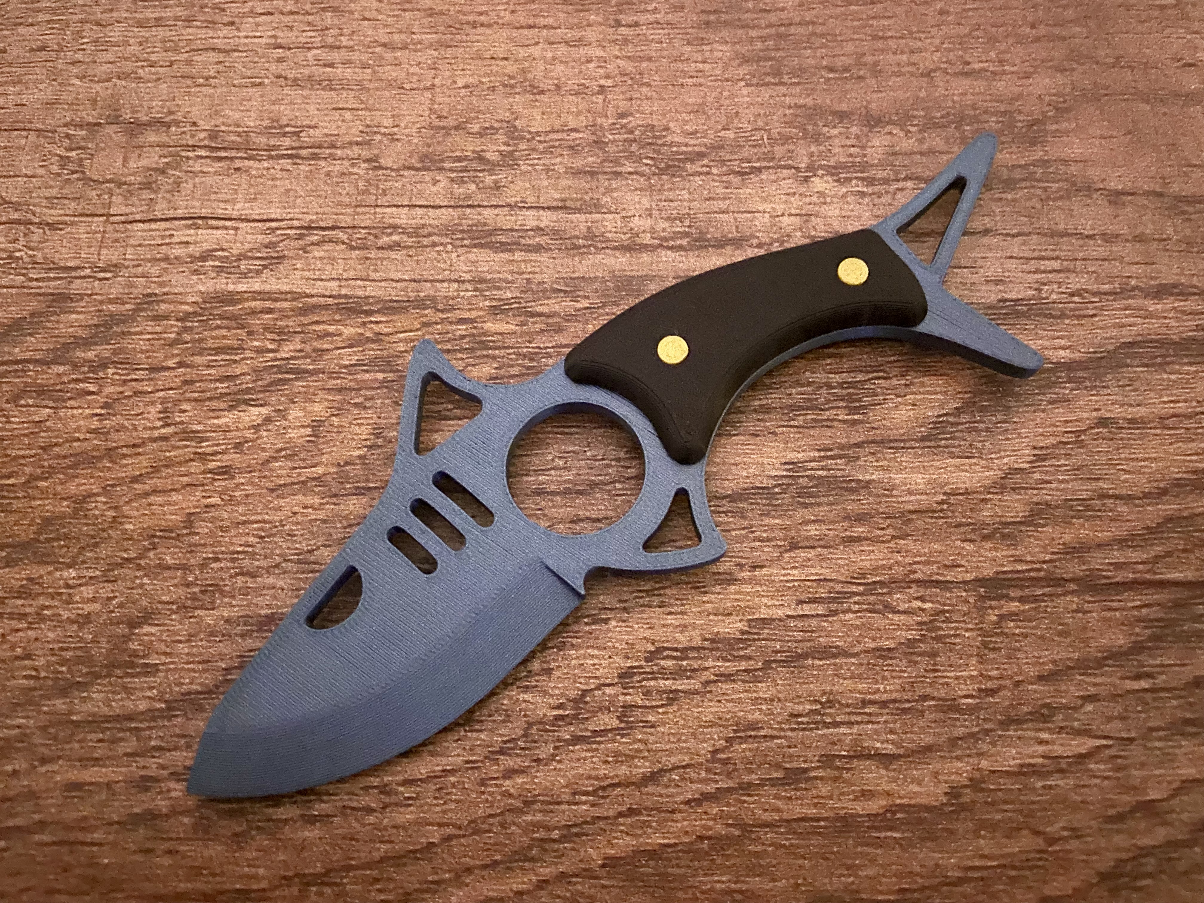 Sharkie II - the shark knife 3D model thumbnail