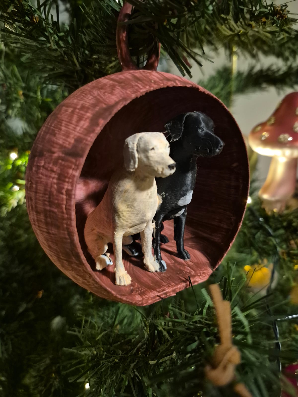 Single or Couple Labrador ornament (new update)