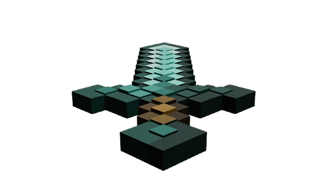 Minecraft diamond sword
