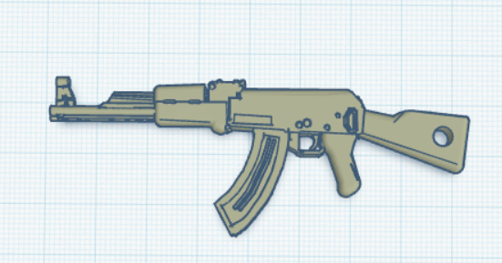 keychain - AK-47