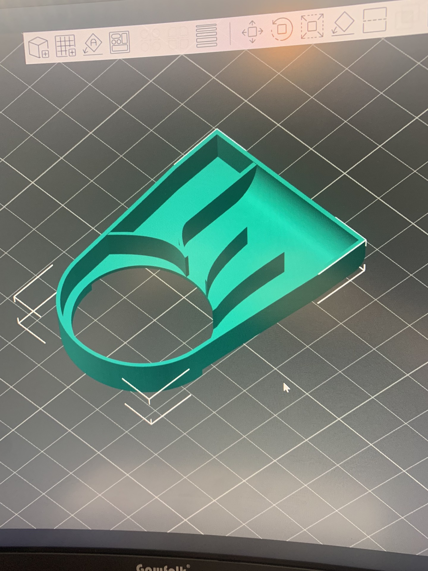 mojo3d  k1 series vortex toolhead shroud V1.1 — miniatura 5