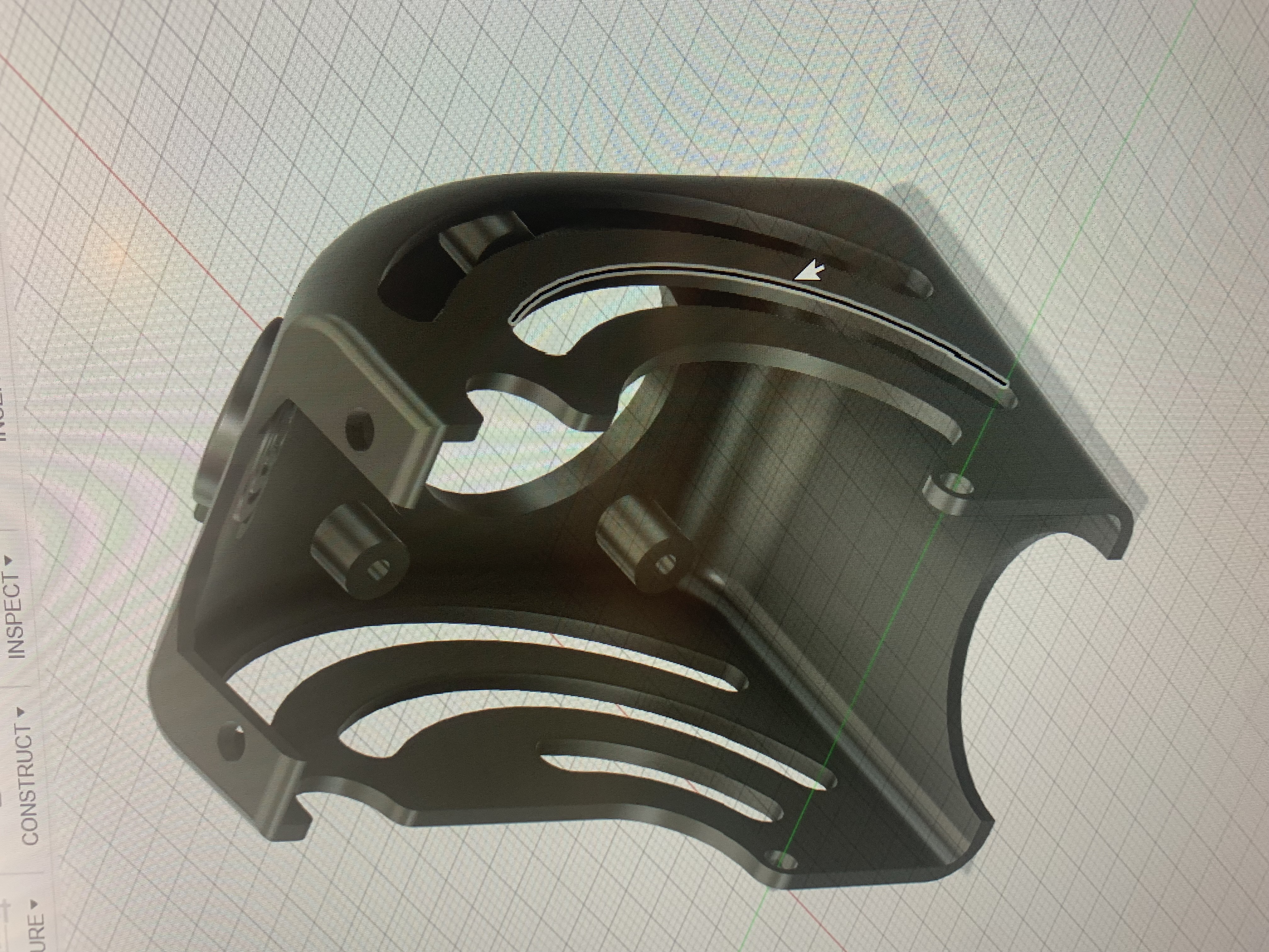 mojo3d  k1 series vortex toolhead shroud V1.1 — miniatura 3