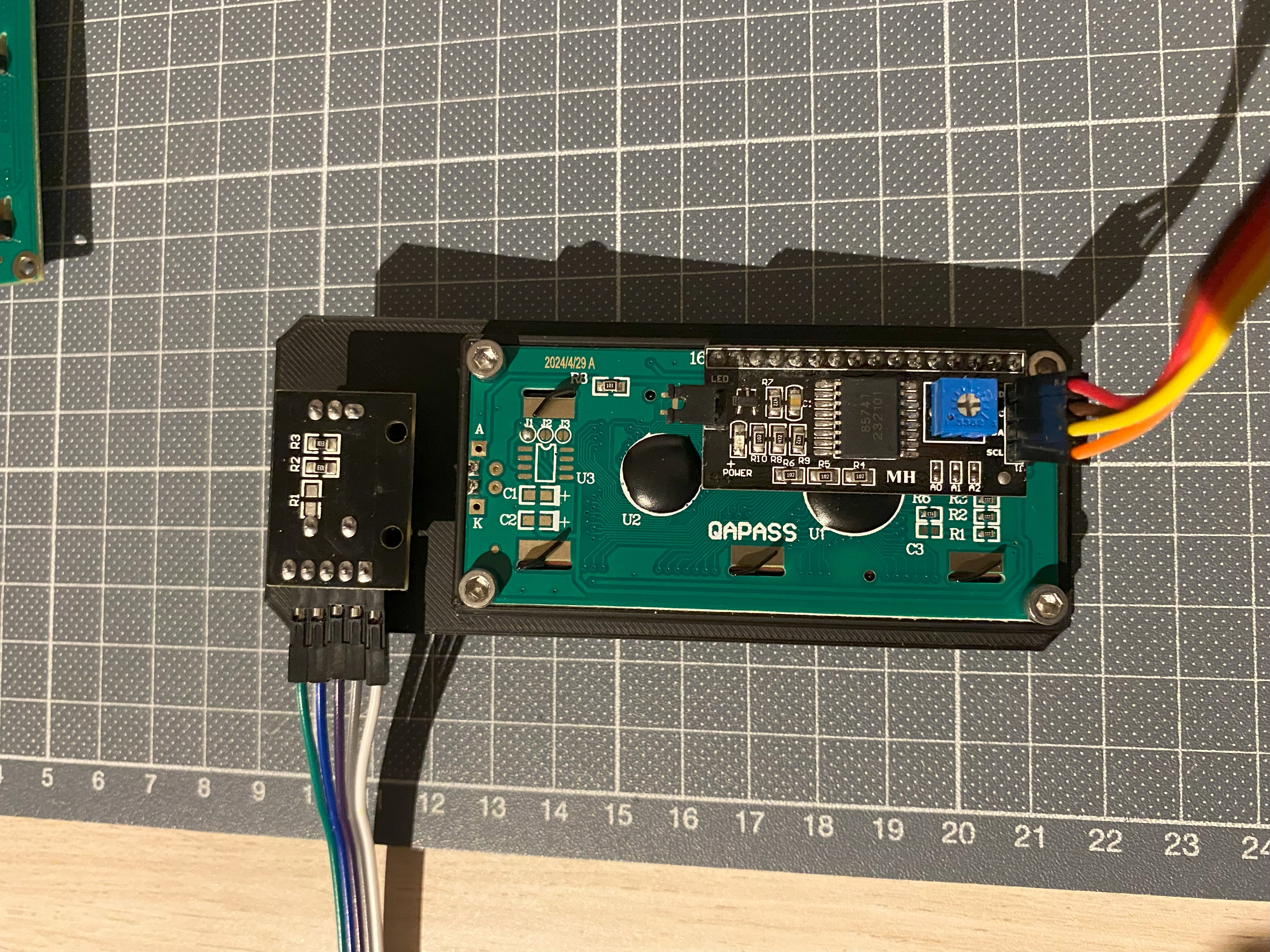 LCD + Rotary Encoder Bracket — miniatura 2