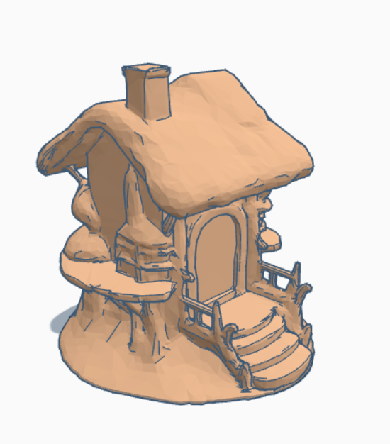 Three little houses