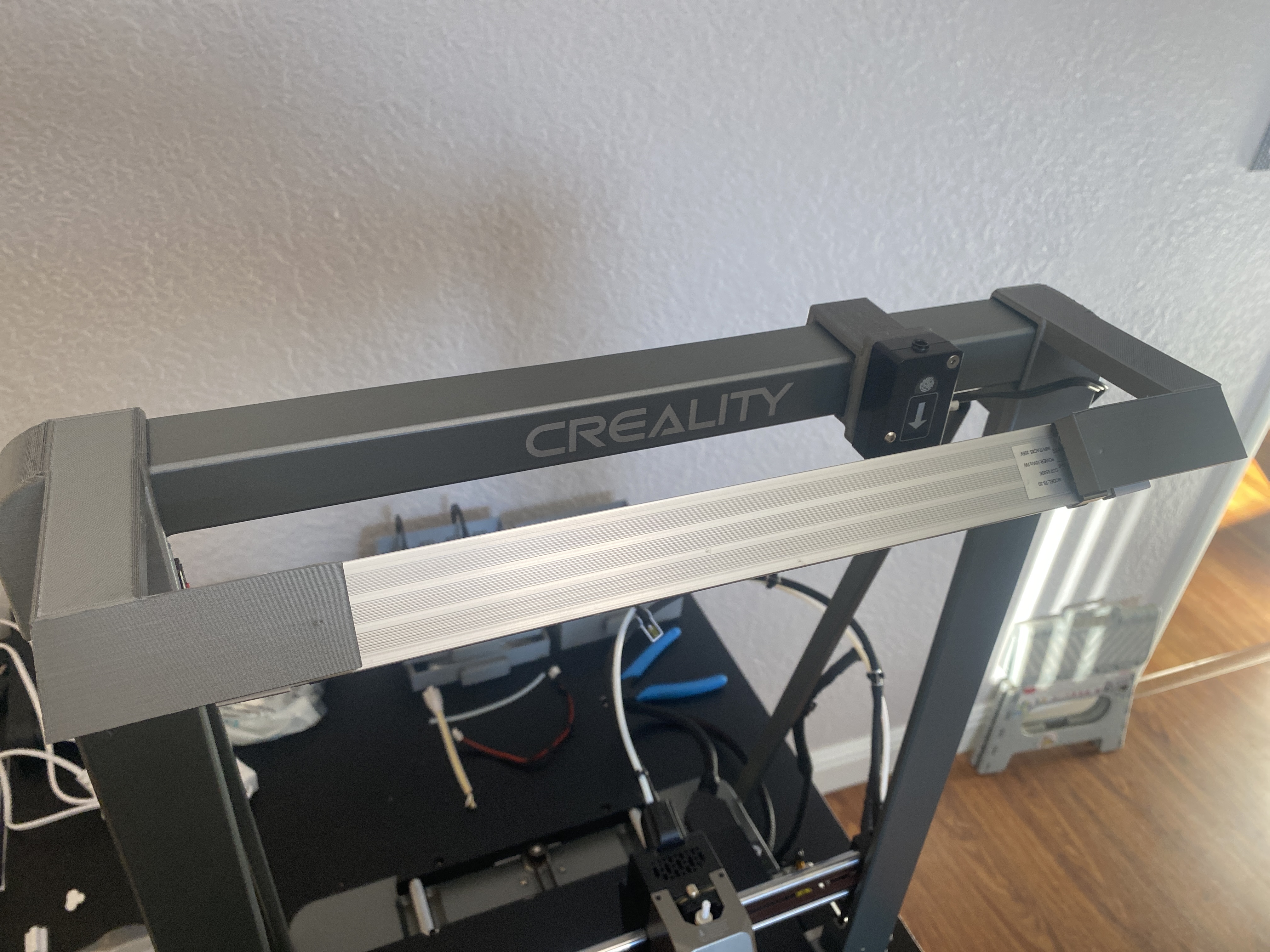 Ender 3 V3 Plus - Filament Sensor Clip On Relocation Bracket