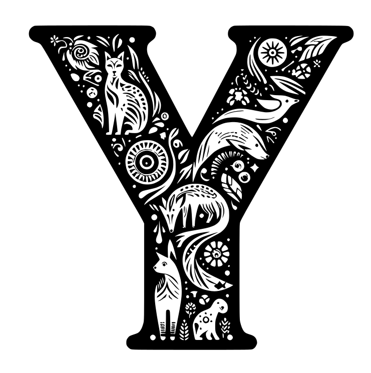 Crazy alphabet: Letter Y