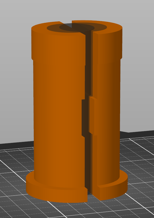 Desk Chair Gas Lift Cylinder Adapter (Split Bushing)