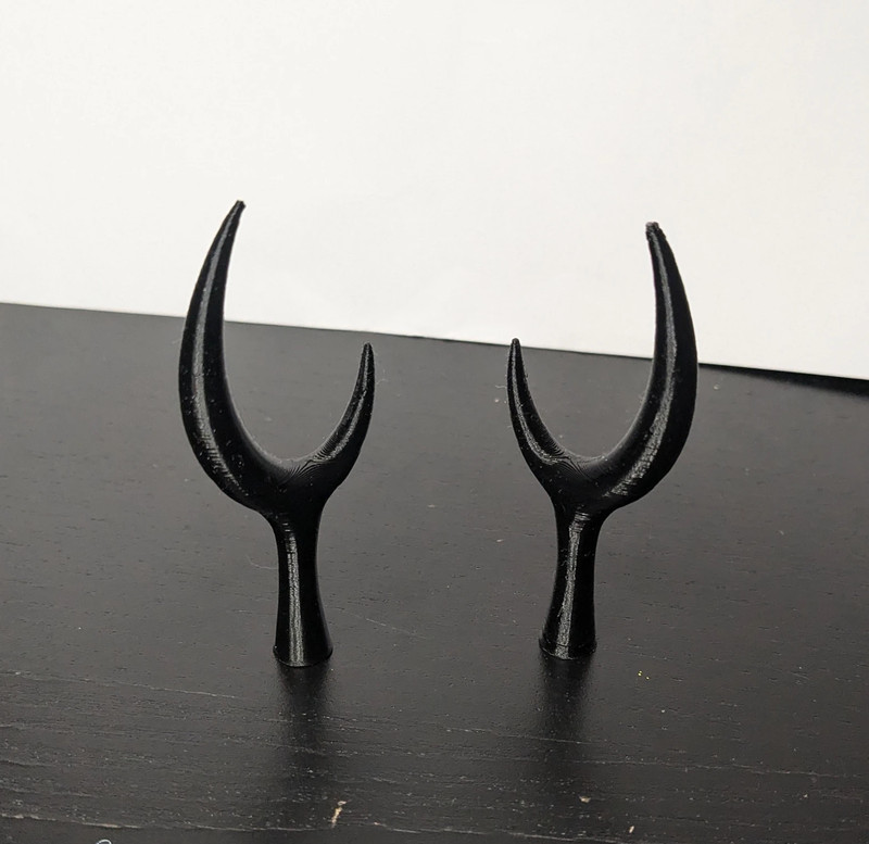 Alastors Horns - Hazbin Hotel