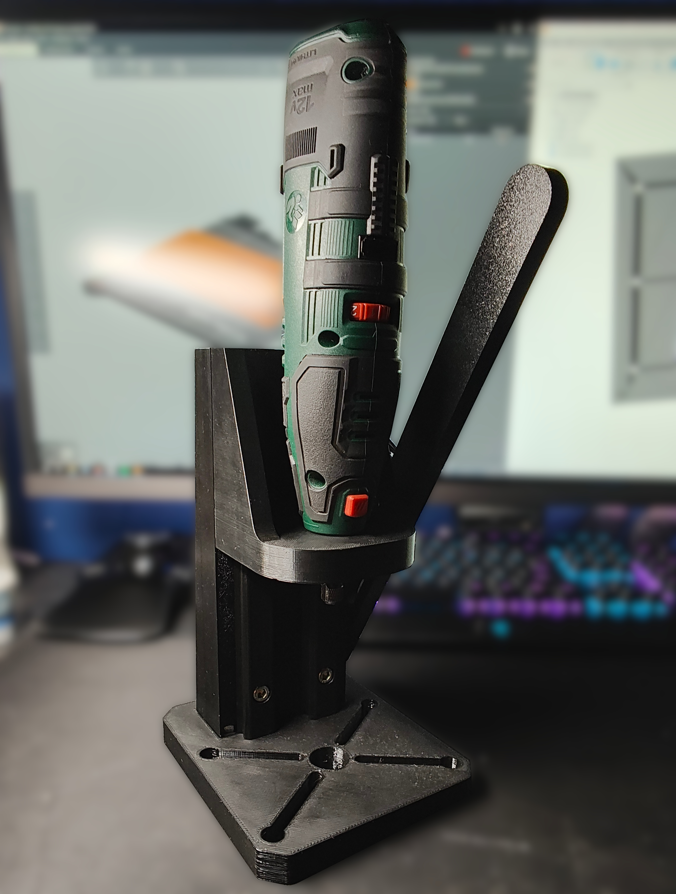 Dremel / Parkside drill press 3D model thumbnail