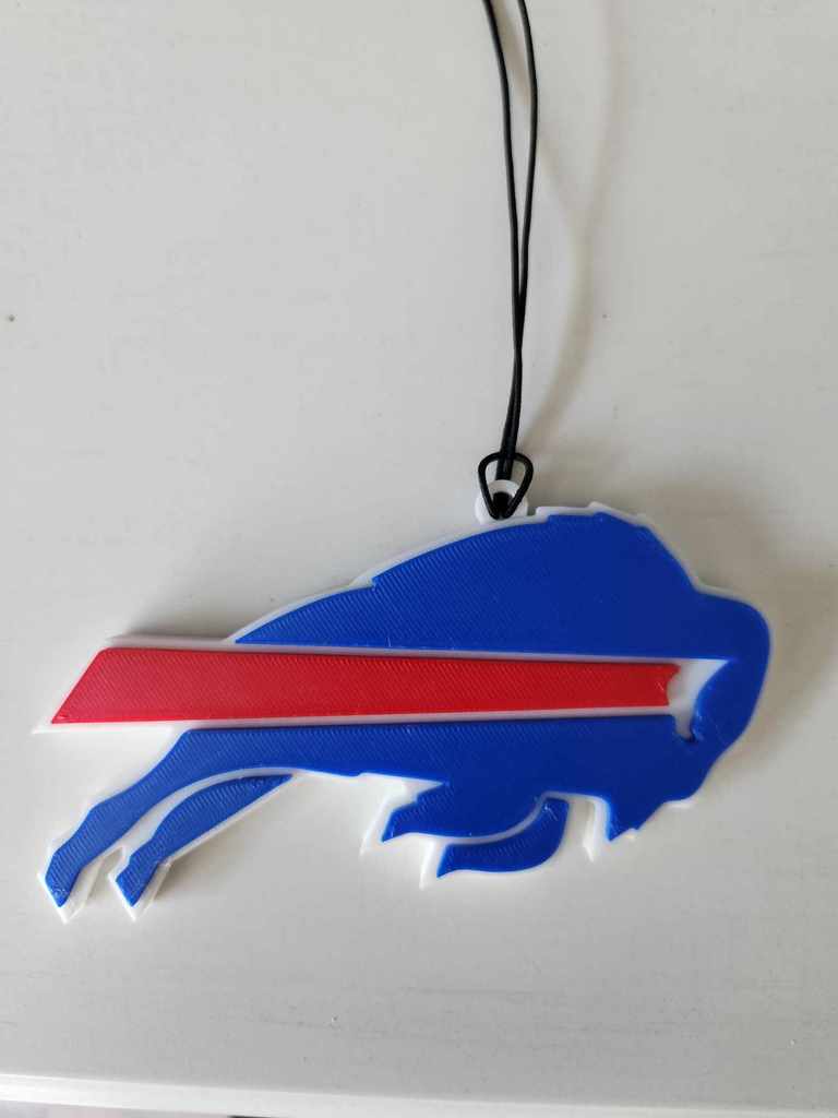 Buffalo Bills Car Rearview Mirror Ornament