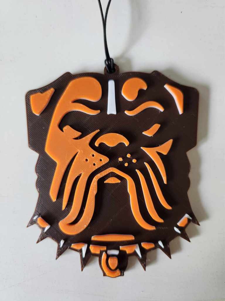 Cleveland Browns Car Rearview Mirror Ornament