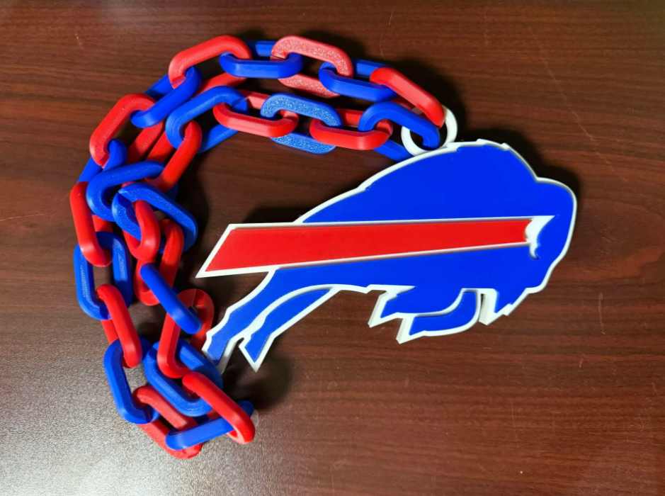 Buffalo Bills Oversized Necklace, Pendant