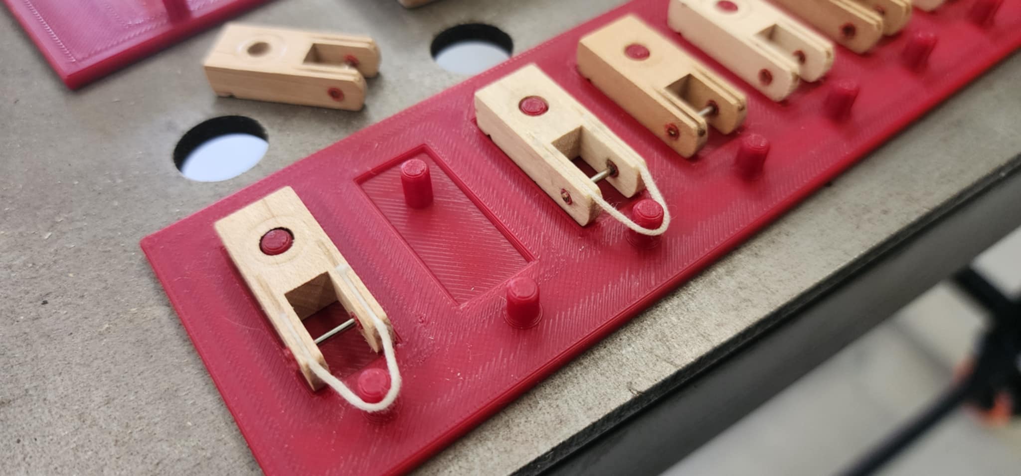 8 Part Butt Flange Jig for Yamaha